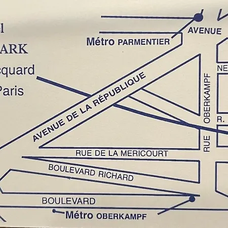 מלון Luna Park פריז