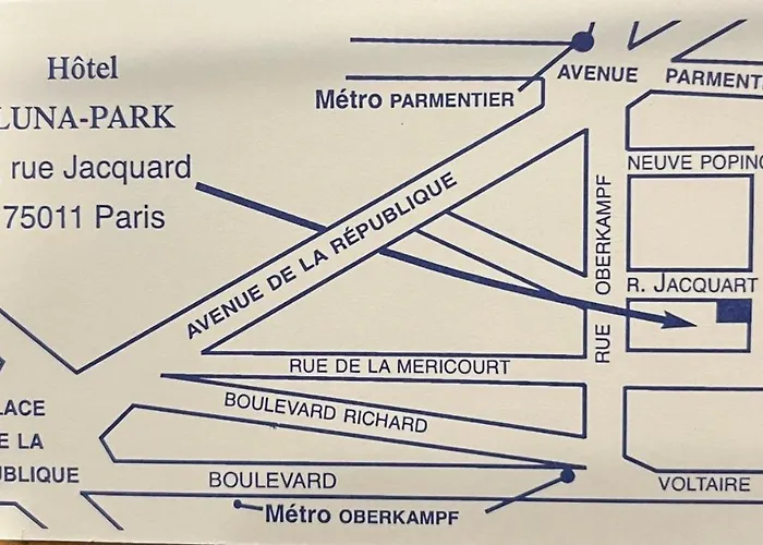 מלון Luna Park פריז